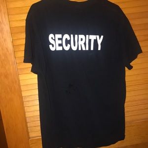 Size Large Security Shirt